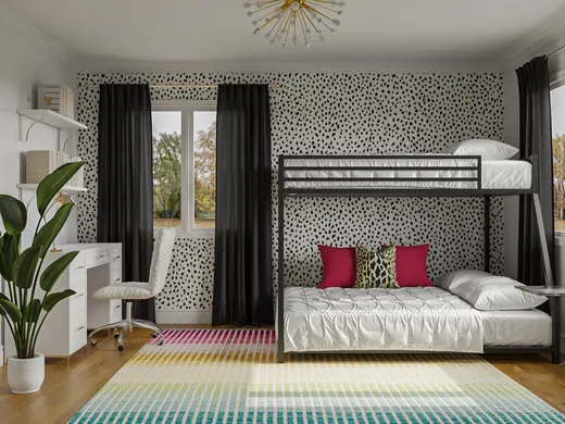 Bedroom · Glam designed by Taylor