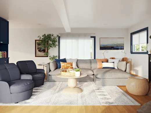 Living Room · Contemporary designed by Marlene