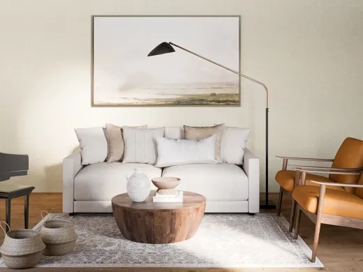 Living Room · Transitional designed by Rebecca