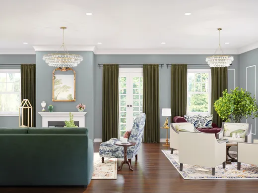 Living Room · Eclectic designed by Ana