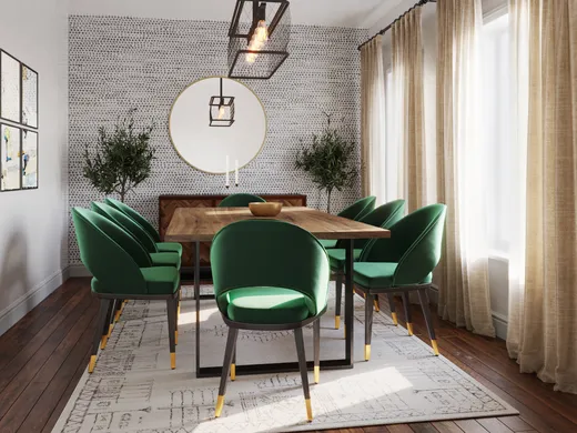Dining Room · Bohemian designed by Andrea