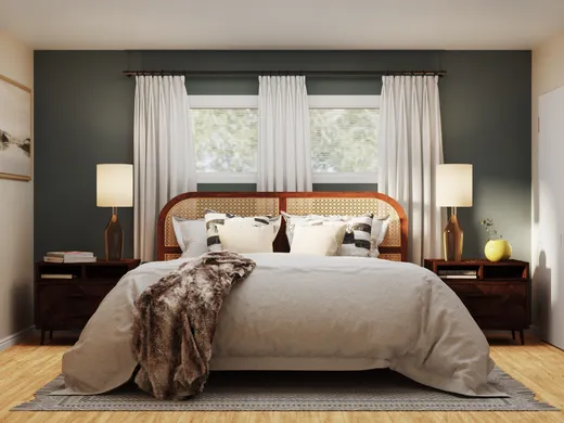 Bedroom designed by Isaac
