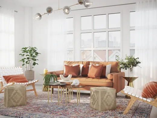 Living Room · Bohemian designed by Ingrid