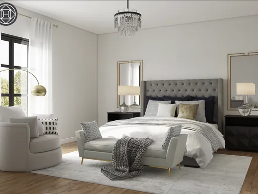Bedroom · Contemporary designed by Rumki