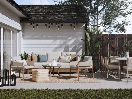 Outdoor Space · Contemporary designed by Athina