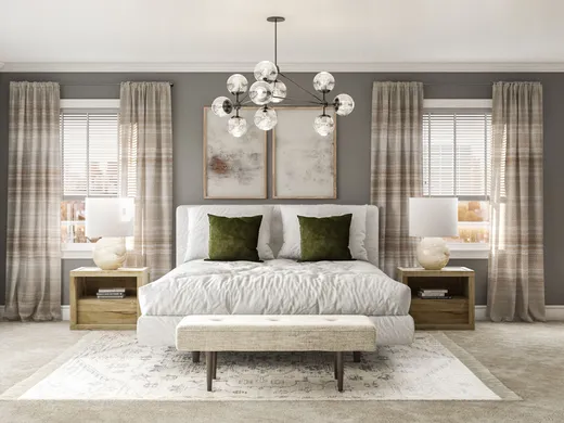 Bedroom designed by Isaac