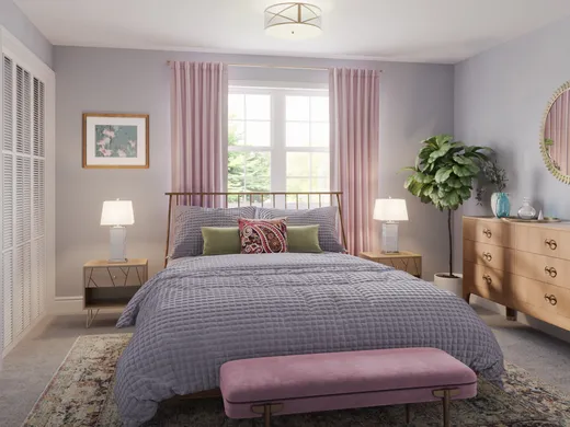Bedroom · Eclectic designed by Nicole
