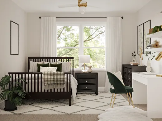 Bedroom · Contemporary designed by Athina