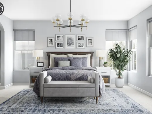 Bedroom · Contemporary designed by Rumki