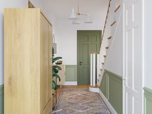 Entryway designed by Natalie