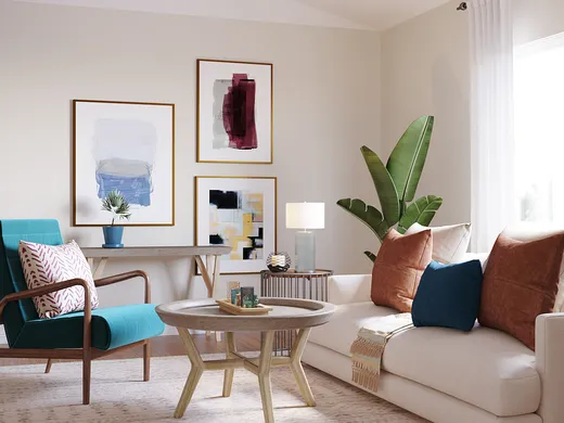 Living Room · Eclectic designed by Meghan