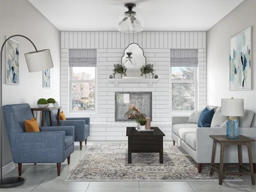 Living Room · Modern designed by Quandera