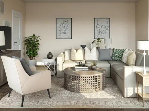 Living Room · Classic Contemporary designed by Sara