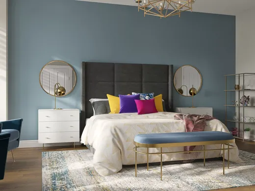 Bedroom · Glam designed by Emmanuel