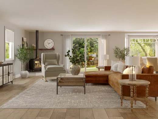 Dining Room · Rustic designed by Dayana