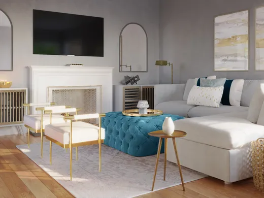 Living Room · Bohemian designed by Danahe