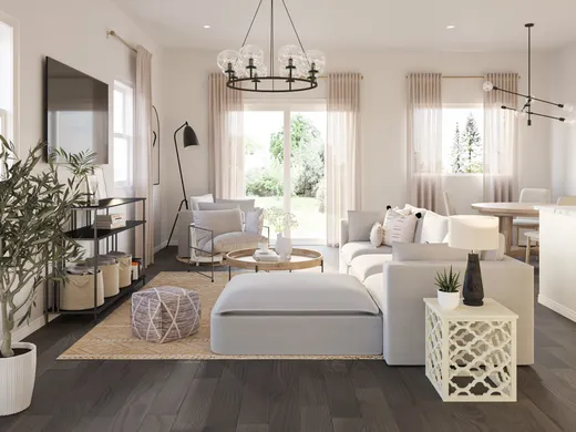 Living Room · Contemporary designed by Athina