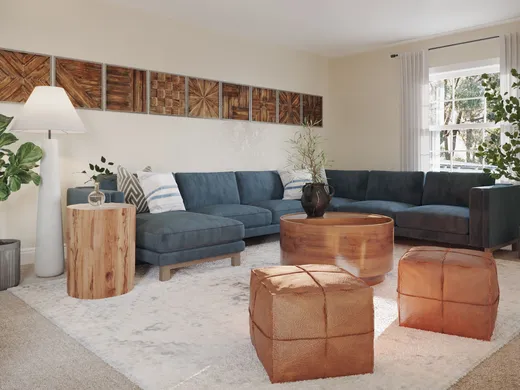 Living Room designed by Isaac