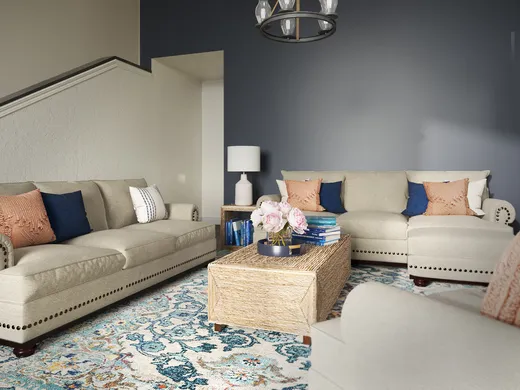 Living Room · Farmhouse designed by Elizabeth