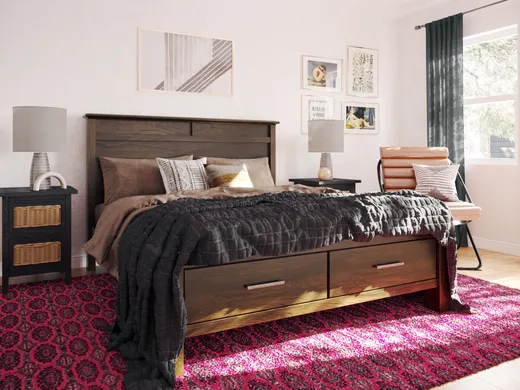 Bedroom · Industrial designed by Mahreen