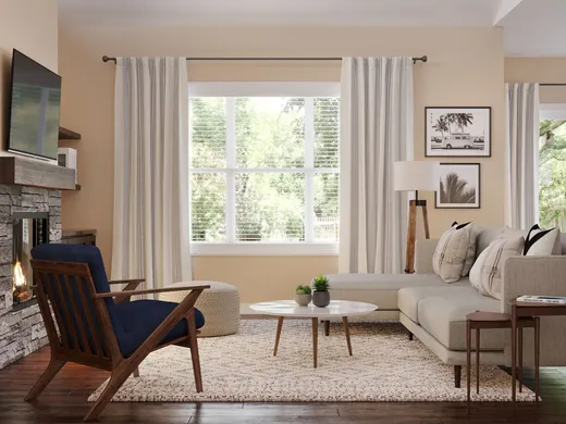 Living Room · Modern designed by Mariela