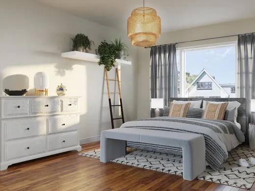 Bedroom · Eclectic designed by Crystal