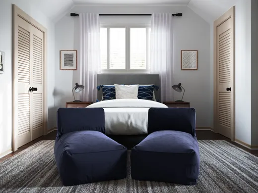 Bedroom · Midcentury Modern designed by Claire