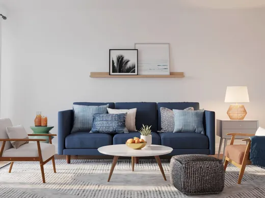Living Room · Coastal designed by Keegan