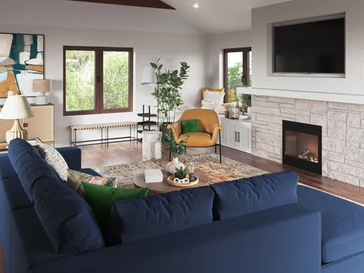 Living Room · Bohemian designed by Marlene