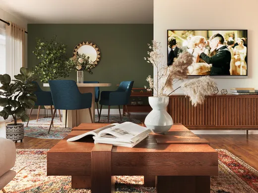 Living Room · Traditional designed by Ingrid