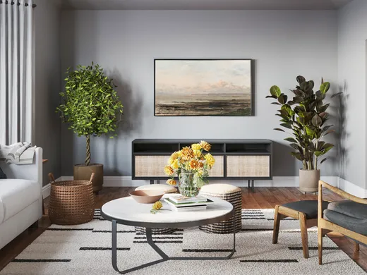 Living Room · Contemporary designed by Anny
