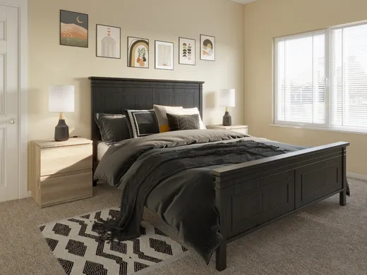 Bedroom · Modern designed by Amber