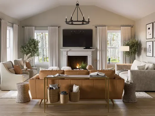 Living Room · Farmhouse designed by Anny