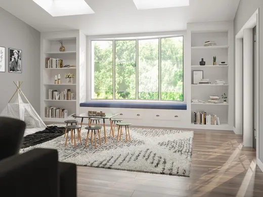 Living Room · Modern designed by Abby
