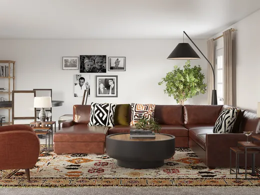 Living Room · Contemporary designed by Freddi