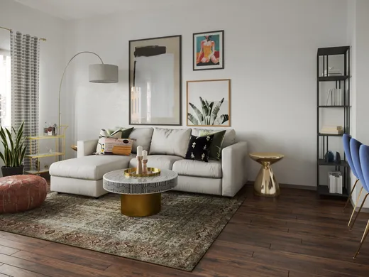 Living Room · Modern designed by Chanel