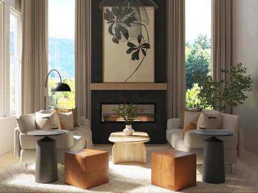 Living Room · Modern designed by Brittany