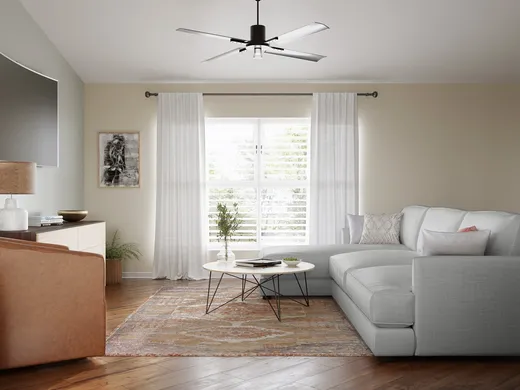 Living Room · Midcentury Modern designed by Lindsay