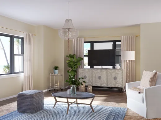 Living Room · Coastal designed by Dalayah