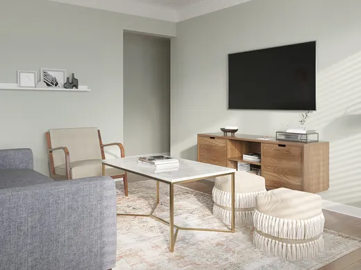 Living Room · Eclectic designed by Mariela