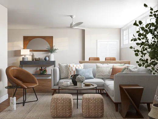 Living Room designed by Rachel