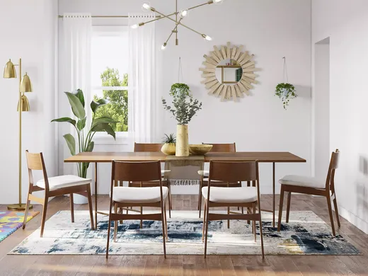 Dining Room · Midcentury Modern designed by Francisco