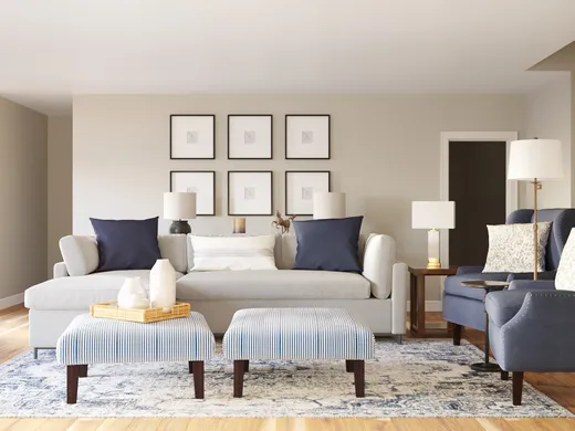 Living Room · Traditional designed by Megan