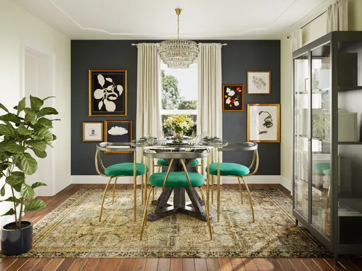 Dining Room · Eclectic designed by Brittany
