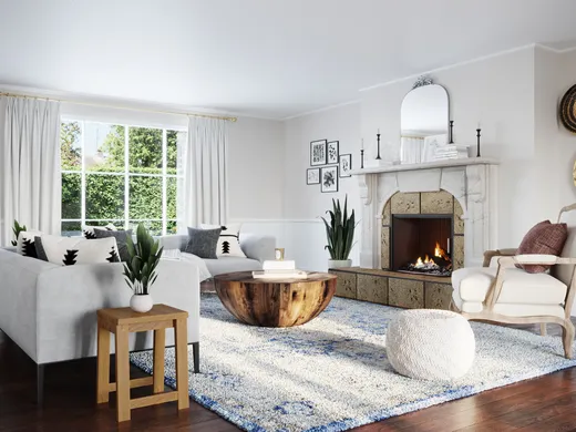 Living Room · Bohemian designed by Katie