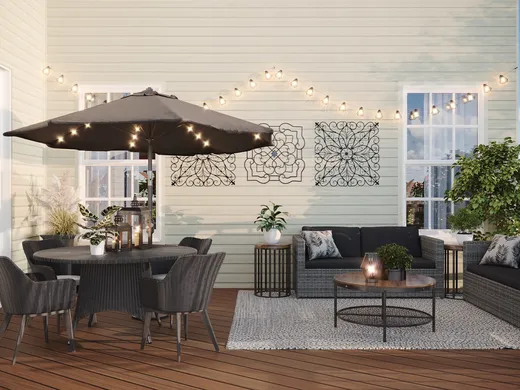 Outdoor Space · Farmhouse designed by Lauren