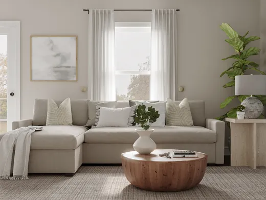 Living Room · Coastal designed by Jennifer
