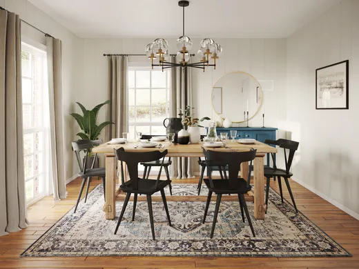 Dining Room · Farmhouse designed by Jennifer