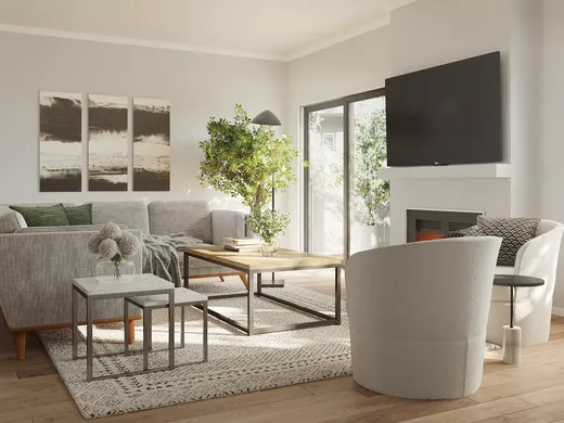 Living Room designed by Isaac