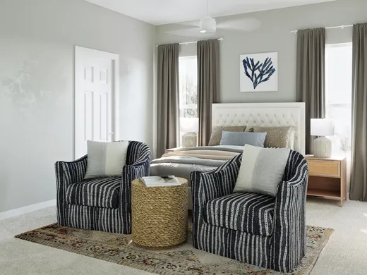 Bedroom designed by Kelly